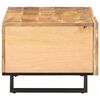 vidaXL Coffee Table 100x55x40 cm Solid Wood Rough Mango