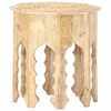 vidaXL Side Table &Oslash;48 cm Solid Mango Wood