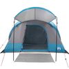 vidaXL Family Tent Tunnel 8-Person Blue Waterproof