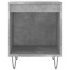 vidaXL Bedside Cabinets 2 pcs Concrete Grey 40x35x50 cm Engineered Wood