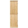 vidaXL Wardrobe Corona 76x50x170 cm Solid Wood Pine