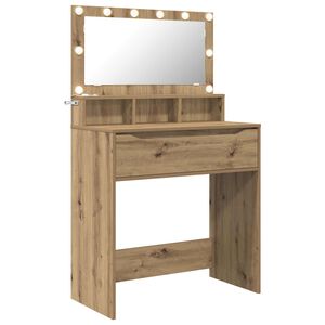 vidaXL Bedroom Dressing Tables Artisan Oak 80 x 39.5 x 135 cm