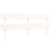 vidaXL Bed Frame without Mattress White Super King Size Solid Wood Pine