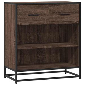 vidaXL Sideboard Brown Oak 68x35x76 cm Engineered Wood