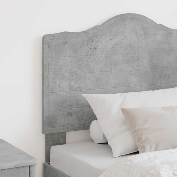 vidaXL Headboard Concrete Grey 75 cm Engineered wood
