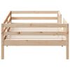 vidaXL Bed Frame 90x200 cm Solid Wood Pine