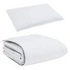 vidaXL Winter Duvet with Pillow 2 pcs White Down Feather