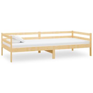 vidaXL Day Bed without Mattress Solid Wood Pine 90x200cm