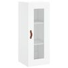 vidaXL Wall Mounted Cabinet White 34.5x34x90 cm
