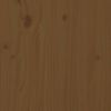 vidaXL TV Cabinet Honey Brown 103x36.5x52 cm Solid Wood Pine