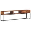 vidaXL TV Cabinet 160x30x45 cm Solid Acacia Wood