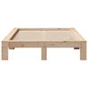 vidaXL Bed Frame without Mattress 120x200 cm Solid Wood Pine
