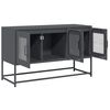 vidaXL TV Cabinet Anthracite 100.5x39x60.5 cm Cold-rolled Steel