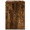 vidaXL Corner Chest of Drawers Smoked Oak 80x41x58 cm Engineered Wood