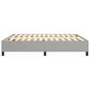 vidaXL Box Spring Bed Frame Light Grey Super King Fabric (UK/IE/FI/NO only)