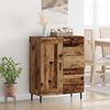 vidaXL Sideboard Old Wood 69.5 x 34 x 90 cm Engineered Wood and Iron