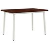 vidaXL Live Edge Dining Table 140 x 70 x 75 cm Solid Acacia Wood