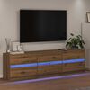 vidaXL TV Units 2 pcs Artisan Oak 180 x 34 x 50 cm Engineered Wood