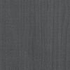 vidaXL Garden Planter Grey 50x50x50 cm Solid Pinewood