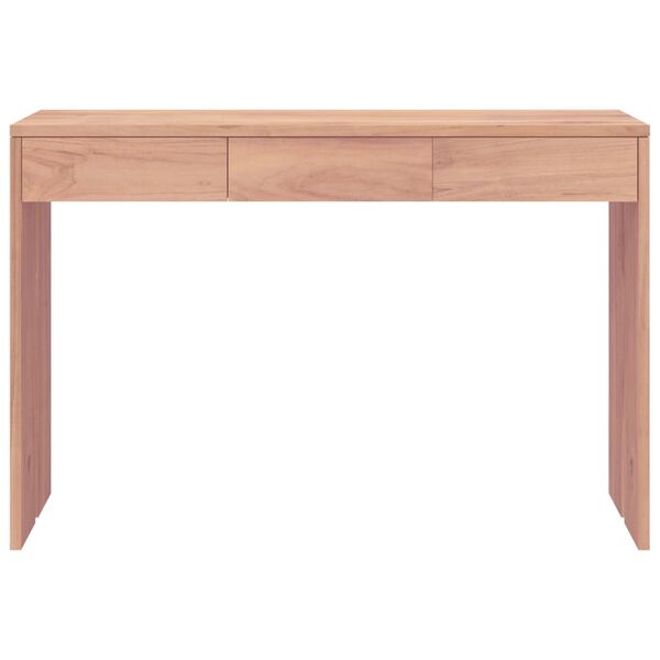 vidaXL Console Table 110x35x75 cm Solid Teak Wood