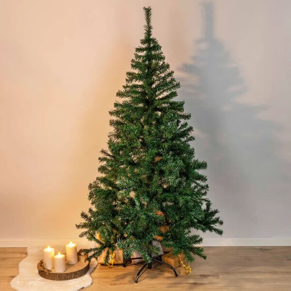 HI Christmas Tree with Metal Stand Green 180 cm