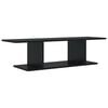 vidaXL TV Cabinet Set 103 x 30 x 26.5 cm Black Engineered Wood