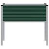 vidaXL Garden Planter Green 100x45x90 cm Steel