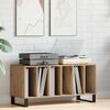 vidaXL Record Cabinet Artisan oak 100 x 38 x 48 cm Engineered Wood