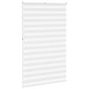 vidaXL Zebra Blind White 150x230 cm Fabric Width 145.9 cm Polyester