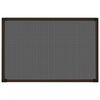 vidaXL Extendable Insect Screen for Windows Brown