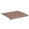 vidaXL Replacement Fabric for Awning Brown 3x2.5 m