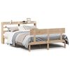 vidaXL Bed Frame without Mattress 150x200 cm King Size Solid Wood Pine