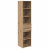 vidaXL Highboard Artisan Oak 40 x 42.5 x 185 cm Engineered Wood