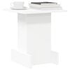 vidaXL End Table White 35.5 x 35 x 40 cm Engineered Wood