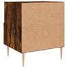 vidaXL Bedside Cabinet Smoked Oak 40x35x47.5 cm Engineered Wood