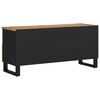 vidaXL TV Cabinet 100x33x46 cm Solid Wood Mango and Engineered Wood