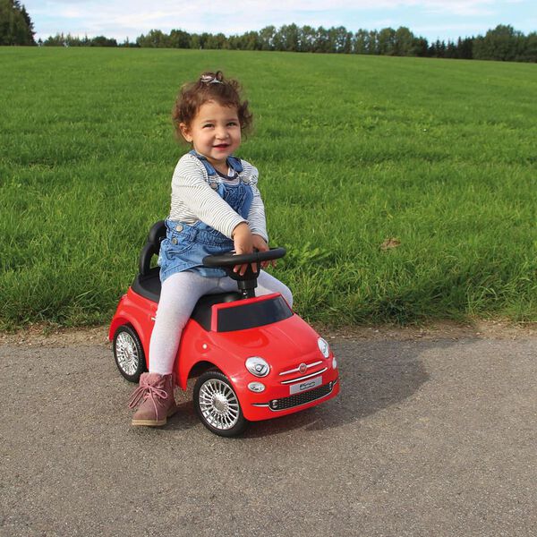 JAMARA Push Car Fiat 500 Red