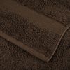 vidaXL Premium Shower Towels "SOLUND" 10 pcs Brown 70x140 cm 600 gsm