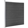 vidaXL Fence Panel Set WPC 1484x