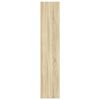 vidaXL Bookcase Sonoma Oak 60x30x152 cm Engineered Wood