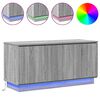 vidaXL TV Cabinet Grey Sonoma 100 x 38 x 49 cm Engineered Wood