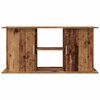 vidaXL Aquarium Stand Old Wood 121x41x58 cm Engineered Wood