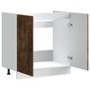 vidaXL Sink Base Cabinet Kalmar Smoked Oak 80x46x81.5 cm Engineered Wood