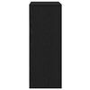 vidaXL Book Cabinet Black 66x31x80 cm Engineered Wood
