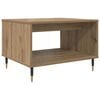 vidaXL Coffee Table Artisan oak 60 x 50 x 40 cm Engineered wood