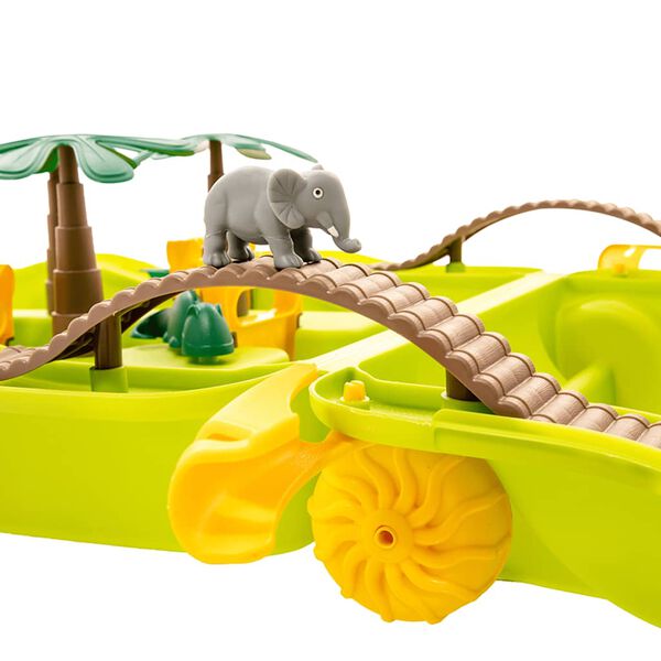 vidaXL Water Fun Trolley Jungle 51x21.5x66.5 cm Polypropylene