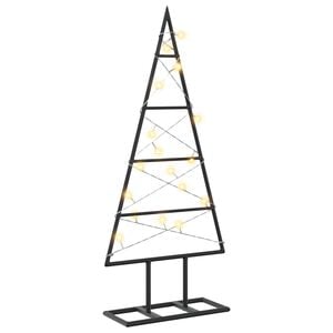 vidaXL Metal Christmas Tree with Triangle Stand KUOPIO 60 cm