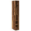 vidaXL Wardrobe Old Wood 30x50x200 cm Engineered Wood