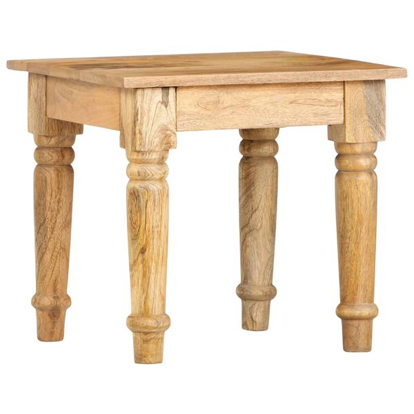 vidaXL Side Table 43x43x40 cm Solid Mango Wood