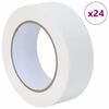 vidaXL Painter Masking Tapes 24 pcs White 38mm x 50m Paper